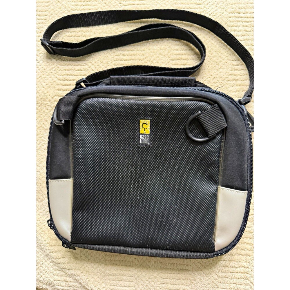 Case Logic T100 Compact Camera Carry/Shoulder Bag Polyester Black/Gray Strap